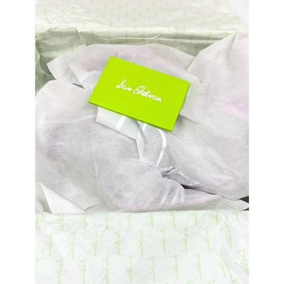 Sam Edelman Women's Lylah Strappy Heel Sandals Lilac Metallic Size 8.5 MSRP $160 - Picture 10 of 11